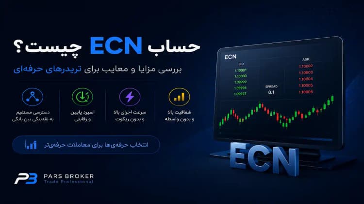 حساب ECN چیست؟ بررسی مزایا و معایب برای تریدرهای حرفهای